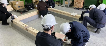 【新入社員研修】Timber Structure Lab. 研修