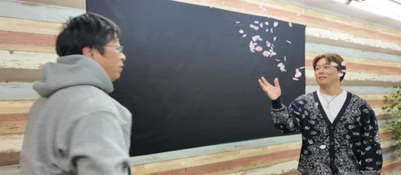社内イベント編#2｜第7回ラッキー給抽選会を実施！春満開の桜吹雪抽選🌸