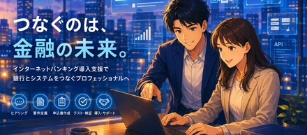 使いやすい”の裏側をつくる。インターネットバンキング導入支援