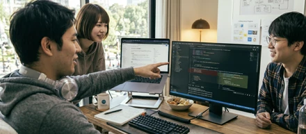未経験からエンジニアへ。ぶっちゃけ成長できる？社員に聞いてみた