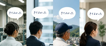 4つの『きてよかった』が、つながっていく社会へ