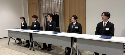 【入社式】