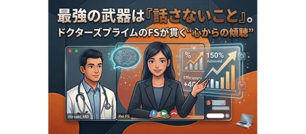 最強の武器は『話さないこと』。ドクターズプライムのFSが貫く“心からの傾聴”