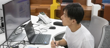 次は自分が憧れられるように。前例のない課題に挑み続ける、幹部候補一期生の挑戦。【社員インタビュー 中谷聡太】