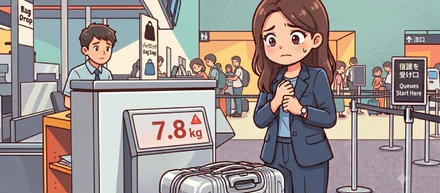 LCCの洗礼 〜土曜日の空港で800gと戦った話〜