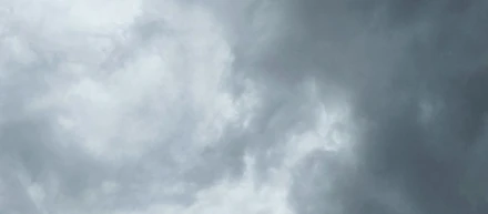 どよーんって天気