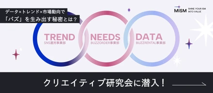 【クリエイティブ研究会密着】2週間で激変するトレンドをハックする、MISMの心臓部