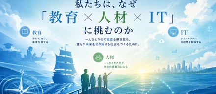 私たちは、なぜ「教育 × 人材 × IT」に挑むのか2026.6ver