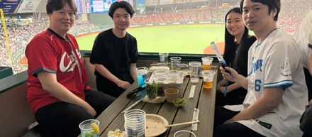 毎月なにかやってます｜野球観戦に行ってきました