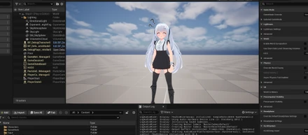 Unreal Engineで、キャラクターに表情と動きをつけるところまで試してみました