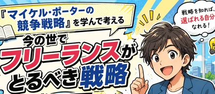 『マイケル・ポーターの競争戦略』を学んで考える今の世でフリーランスがとるべき戦略