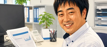 営業担当　長さんの社員インタビュー