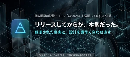 “品質の床”を実装する——個人開発のAIガバナンスOSSと、私の設計判断