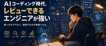 AIコーディングが広がるほど、本当に大切になるのは『書く力』だけではなく、『確認する力』です。