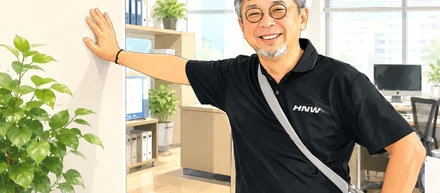 ㈱ﾊﾅﾌﾞｻﾈｯﾄﾜｰｸｽ🍃　牛込社長にインタビュー👑✨
