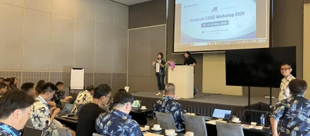 CSSD向け製品ならメディコム一択！を目指して、タイでのワークショップに参加しました。