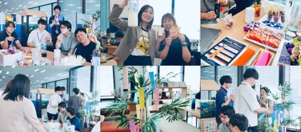 七夕をきっかけに、社員がつながるひととき ― FORCIA TANABATA CAFE
