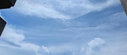 いい天気ー