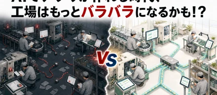 AIで簡単にアプリが作れる時代、工場はもっとバラバラになるかも！？