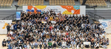 総参加学生数450名以上。長岡で最も大きな学生交流イベント開催。