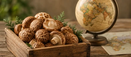 世界的に見て、日本の椎茸ってどのポジションなのか