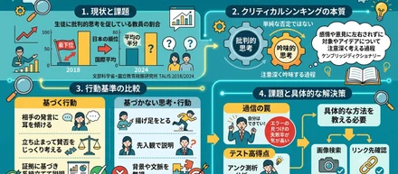 日本の教育の遅れ×クリティカルシンキング　JFCより