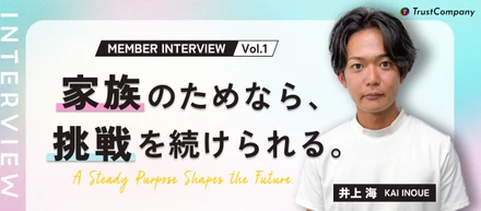 【社員インタビューvol.1】働く理由が定まっている人は、ブレない──完成された会社を離れ、つくっていく側へ