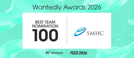 40,000社の中から2年連続選出。「Wantedly Awards 2026」にSMHCが選ばれました。