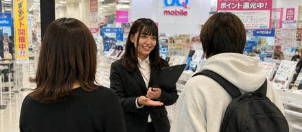 頑張りが、ちゃんと返ってくる。全国｜イベント携帯販売スタッフ募集