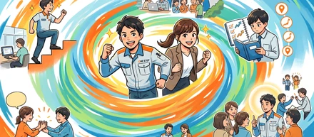 【就活メルマガ Vol.2】入社1年目から「渦の中心」へ！私たちが大切にする3つのキーワード