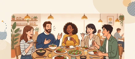 【社内カルチャー】他部署のメンバーと美味しいごはんを！モビルスの「シャッフルランチ」をご紹介！