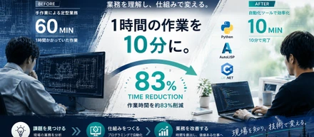 1時間の作業を10分に。私が「業務を自動化する面白さ」を知ったきっかけ