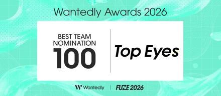 Wantedly Awards 2026にて「BEST TEAM NOMINATION 100」にTopEyesがノミネートされました！