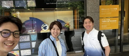 気軽に非日常を！青山スクエアで伝統工芸体験