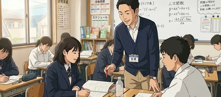 【入社1年で校舎責任者へ】　　　　　　　　　　「先生、私できたよ！」の言葉に救われた。　　僕が子どもと保護者の『道標』になるまで