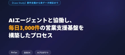 【Case Study】AIエージェント協働開発｜複雑な現場課題を整理し、毎日3,000件規模の営業支援基盤を構築したプロセス
