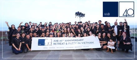 【AAB 40TH ANNIVERSARY PARTY / REPORT #1】ベトナムに、みんなが集まりました