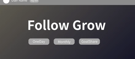 SNS型ToDoShareのWebアプリ『FollowGrow』を個人開発