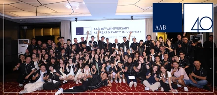 【AAB 40TH ANNIVERSARY PARTY / REPORT #2】ベトナムで、みんなと乾杯しました
