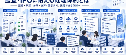 経理体制の構築 ：第5回：監査・IPOに耐える経理体制とは
