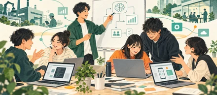 学生9人で、AIを企業の現場へ。もちもつで一緒に挑戦しませんか