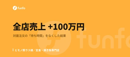 「3人に注文を聞くのに9分」を、ゼロにした話