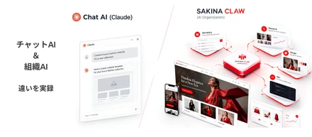 【実録】チャットAI (Claude等) vs 組織AI『SAKINA CLAW』同じ指示でここまで変わるアウトプットの差