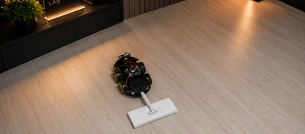 お掃除ロボットを開発したよ！