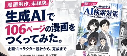 漫画を描いたことのない私が、生成AIで106ページのビジネス漫画をつくった話