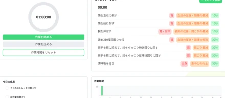健康管理アプリを作成