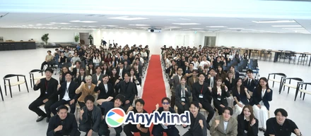 【AnyMind Japan 2027年度内定式】売上1,050億円を目指す節目の年へ。世界を舞台に戦う、新たな仲間たち