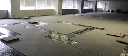 増床工事が始まりました