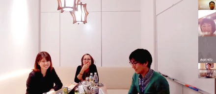 イタリアからも参加!? 初の"リモート飲み会"開催！