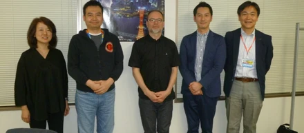 科学・技術とアートの融合を！マイク・スタッブス氏が来訪されました